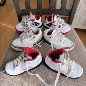 3 pairs Air Jordan’s